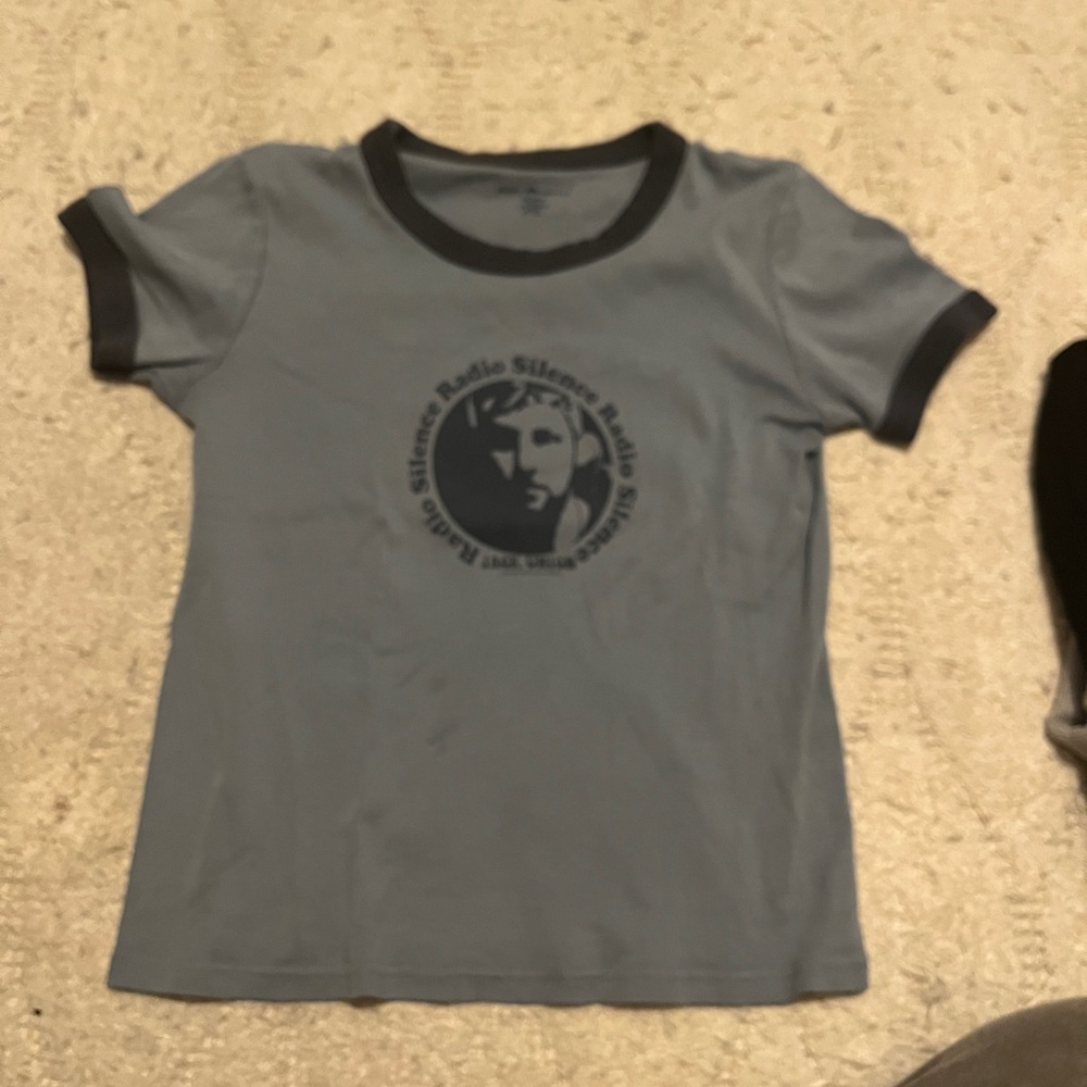 Brandy Melville Blue Shirt